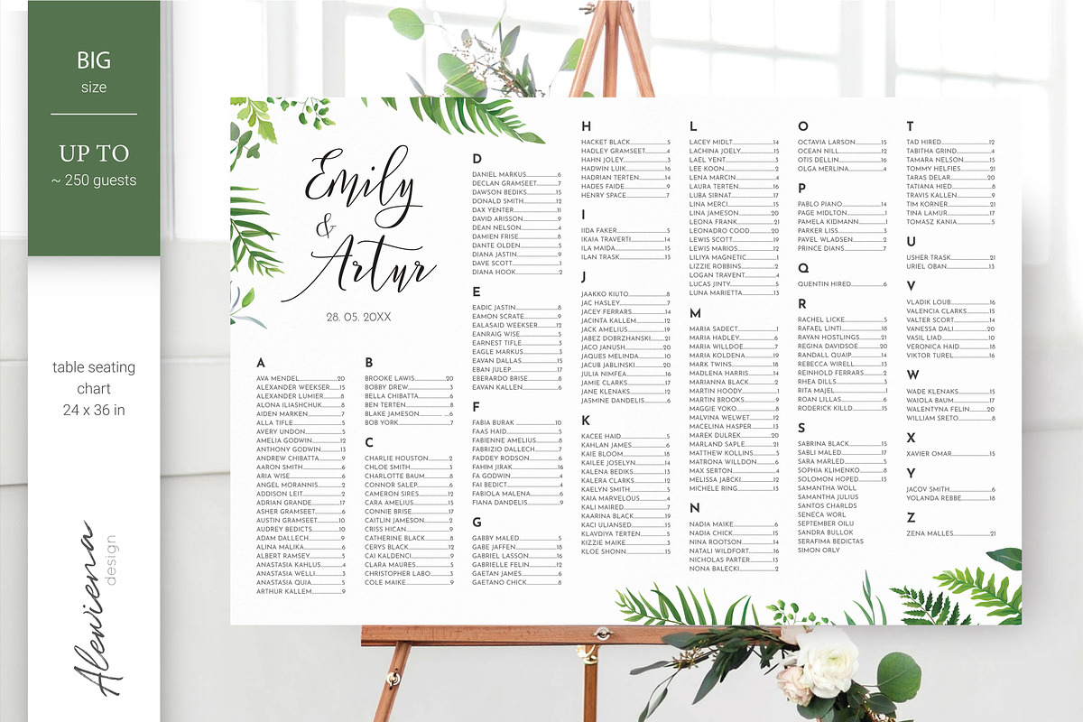 Luxury Green - wedding stationery, an Invitation Template by Alewiena (Photo 8 of 12)