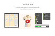 Short Sleeve Shirt Animated Mockup, a Shirt Mockup by rebrandy (Thumbnail 10 of 13)