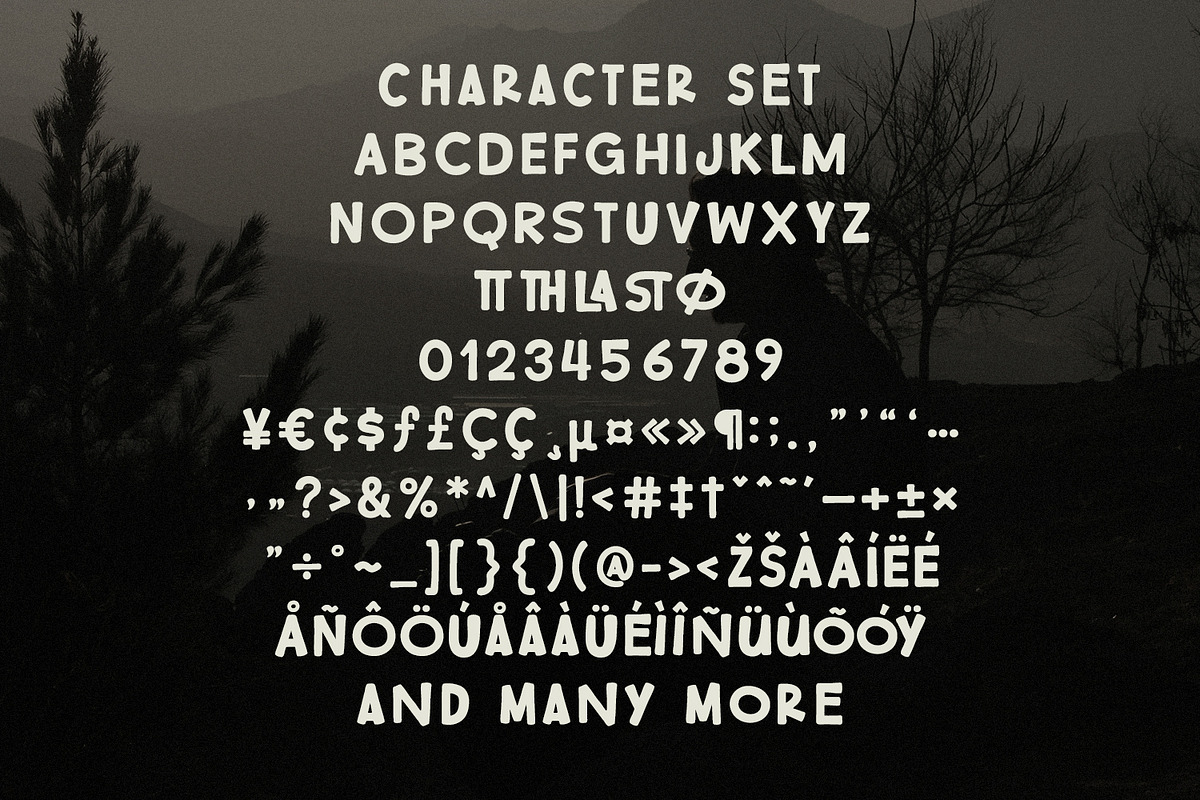 Luthgy Handmade Display Font, a Sans Serif Font by Maulana Creative (Photo 4 of 7)