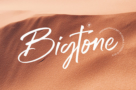 Bigtone Handwritten Script