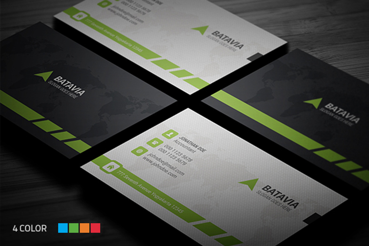 Professional Business Card, a Business Card Template by InfinityArt (Photo 1 of 6)