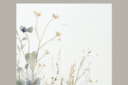 Wildflowers & Greenery Backgrounds, a Background Graphic by Anna Sokol (Thumbnail 9 of 12)
