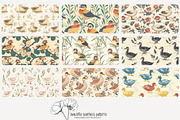 80 duck seamless pattern, a Pattern Graphic by Poppy Lane Studio (Thumbnail 6 of 11)