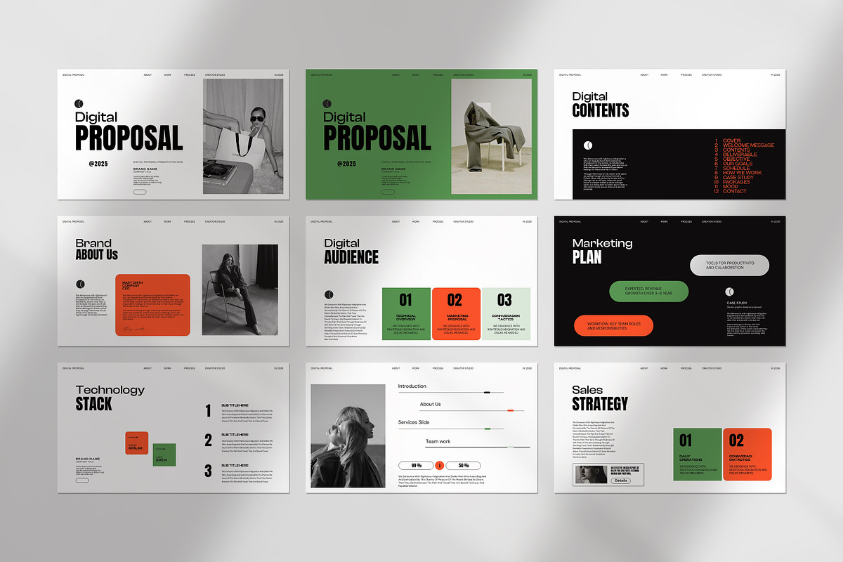 Digital Proposal Template preview 6