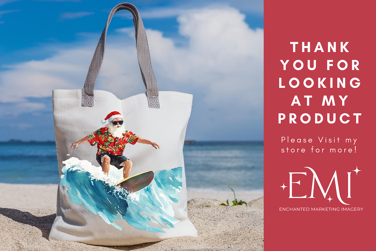 Tropical Aloha Christmas Clipart, an Illustration by NadiaTheronArt (Photo 5 of 5)