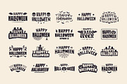 Vintage Halloween Emblems - 97 Logos, an Object Graphic by DenysHolovatiuk (Thumbnail 3 of 9)