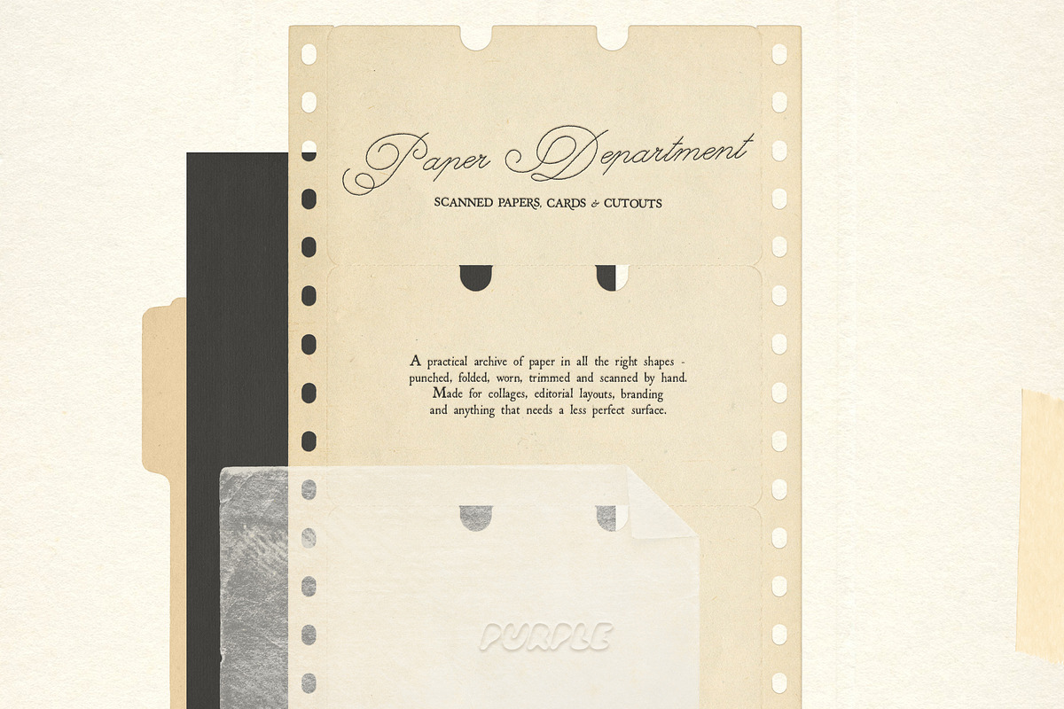 Paper Department: Paper Scans, an Object Graphic by Purple (Photo 4 of 9)