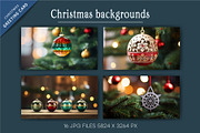 Luxury Christmas backgrounds., a Decorative Illustration by KENO Mascots (Thumbnail 5 of 6)