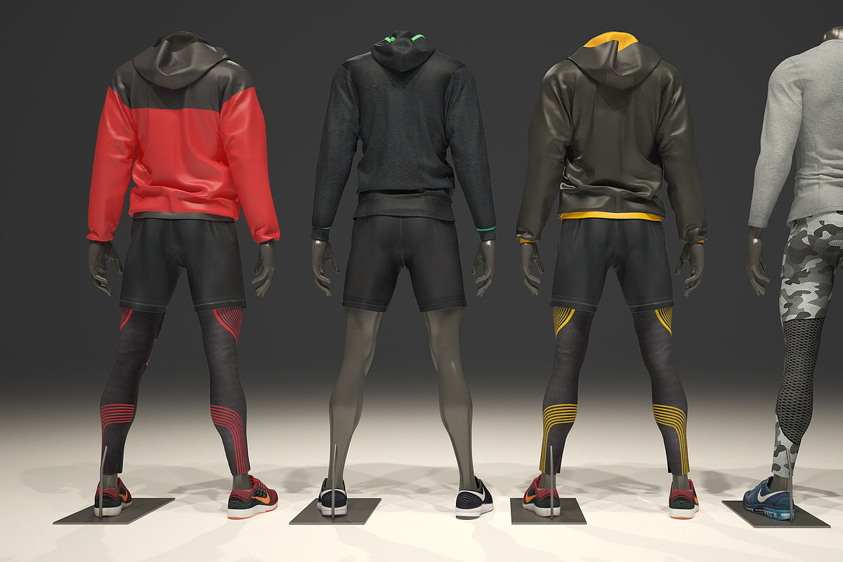 Male mannequin pack 1, a Characters & Person 3D Model by mrGarret (Photo 7 of 20)