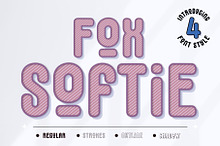 Fox Softie : 4 Font Styles