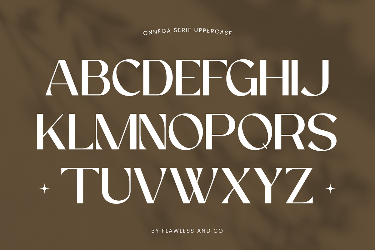 Onnega - Modern Elegant Serif Font, a Serif Font by Flawless And Co (Photo 7 of 10)