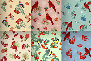 Festive christmas patterns