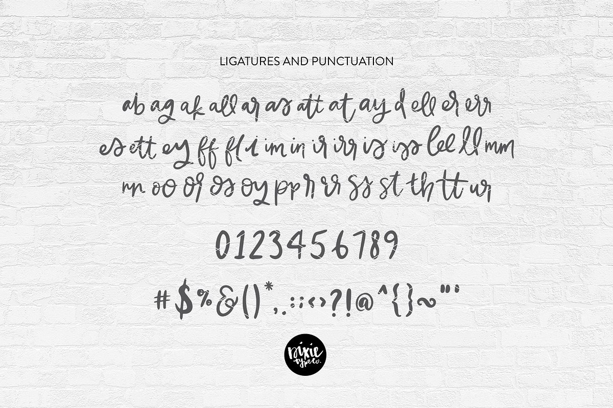 CORALEE a Bouncy Handwriting Script preview 8