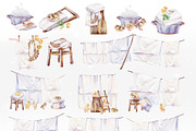 Spring Rustic Laundry Aesthetic, an Object Illustration by Shabbypie (Thumbnail 3 of 5)