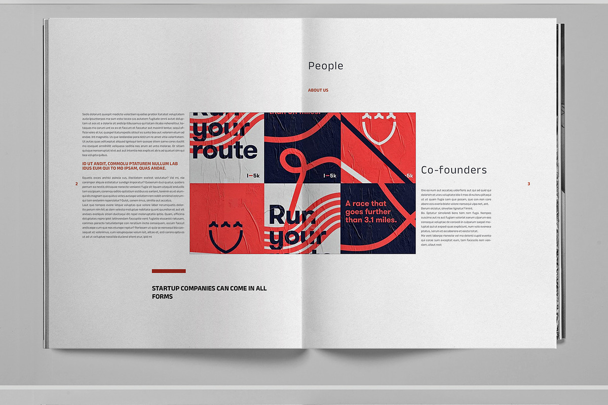 Red Marketing Studio Brochure, a Brochure Template by Boris Cupac (Photo 3 of 7)
