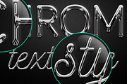 Chrome text effect, a Product Mockup by Evlogiev Studio (Thumbnail 2 of 4)
