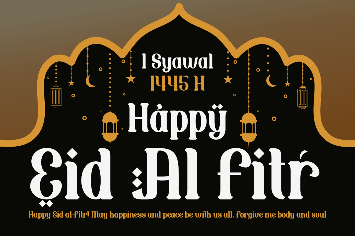 At Taqwa - Arabic Display Typeface, a Handwritten Font by MaikoHatta (Photo 7 of 7)