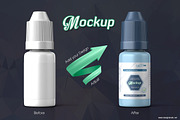 E-liquid Bottle Mockup, a Packaging Mockup by idesignstudio (Thumbnail 3 of 6)
