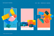 AVALON 3D Abstract Shapes v5, an Illustration by LEROY Design (Thumbnail 8 of 9)