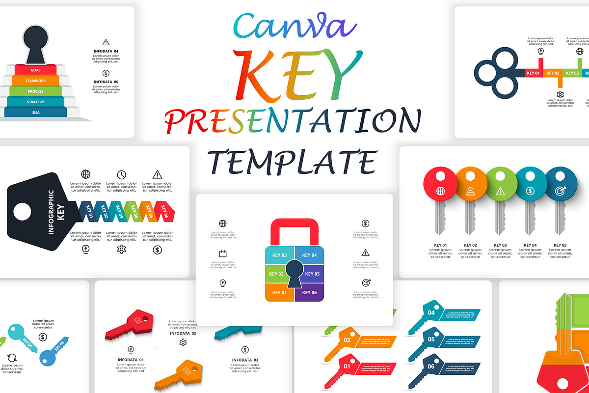 Mega Set Canva Presentation Template, a Presentation Template by Infographics project (Photo 12 of 30)