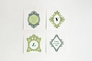 FRAME decorative borders, a Decorative Illustration by Elliko shop (Thumbnail 2 of 10)