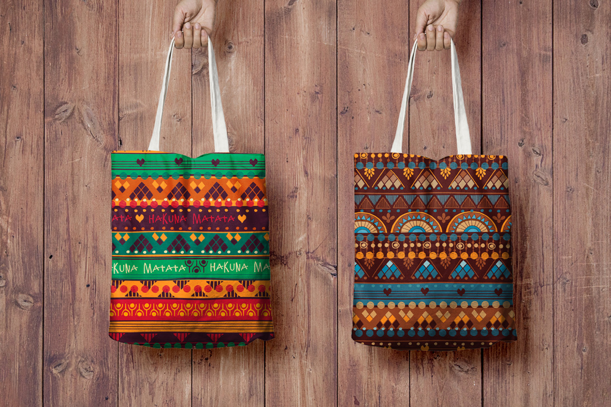 1.Tribal patterns, brushes and cards, a Pattern Graphic by SwetTS (Photo 2 of 6)