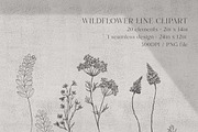 Hand Drawn Wildflowers, a Decorative Illustration by JULIA x JULIE's ART (Thumbnail 2 of 2)