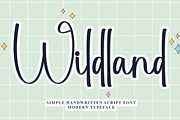 WIldland, a Handwritten Font by InermediaSTUDIO (Thumbnail 1 of 8)