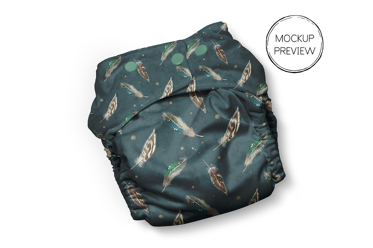 Duck Feathers Seamless Pattern Steel, a Pattern Graphic by Tatra Cottage Designs (Photo 2 of 4)