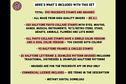 Procreate Halftone Photo Collage Set, a Brush Add-On by AlwaysBeColoring (Thumbnail 2 of 13)