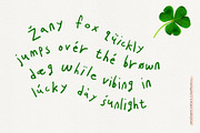 Lucky September Handwritten Font, a Handwritten Font by Perplexitics (Thumbnail 5 of 13)