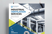 Industrial Ventilation Services, a Flyer Template by MightyDesign (Thumbnail 2 of 8)