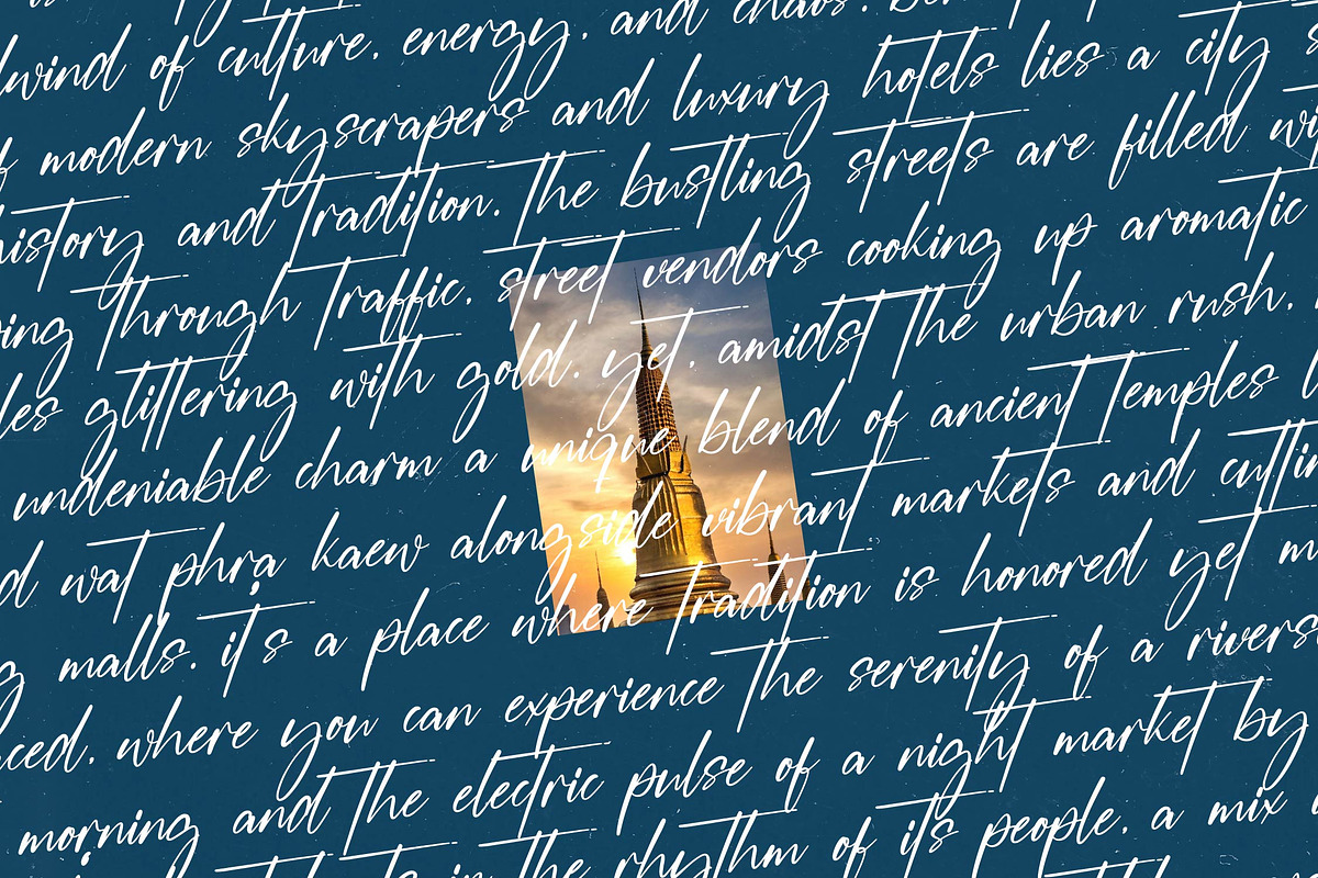 Bangkok Signature Stylish Signature, a Script Font by stylishtype.co (Photo 16 of 20)