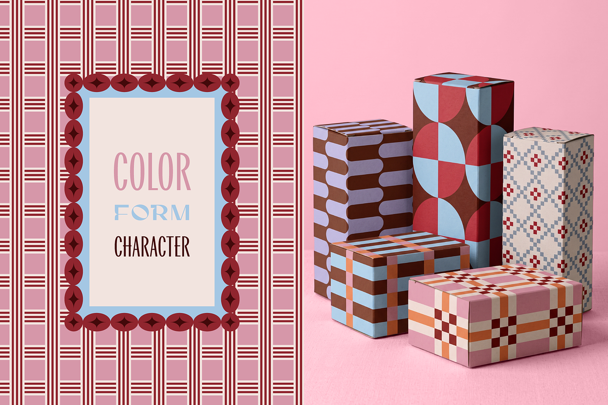 Geometric Patterns & Vector Frames, a Pattern Graphic by venimo (Photo 6 of 14)