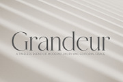 Grandeur – Elegant Classic Font, a Serif Font by OWPictures (Thumbnail 1 of 11)