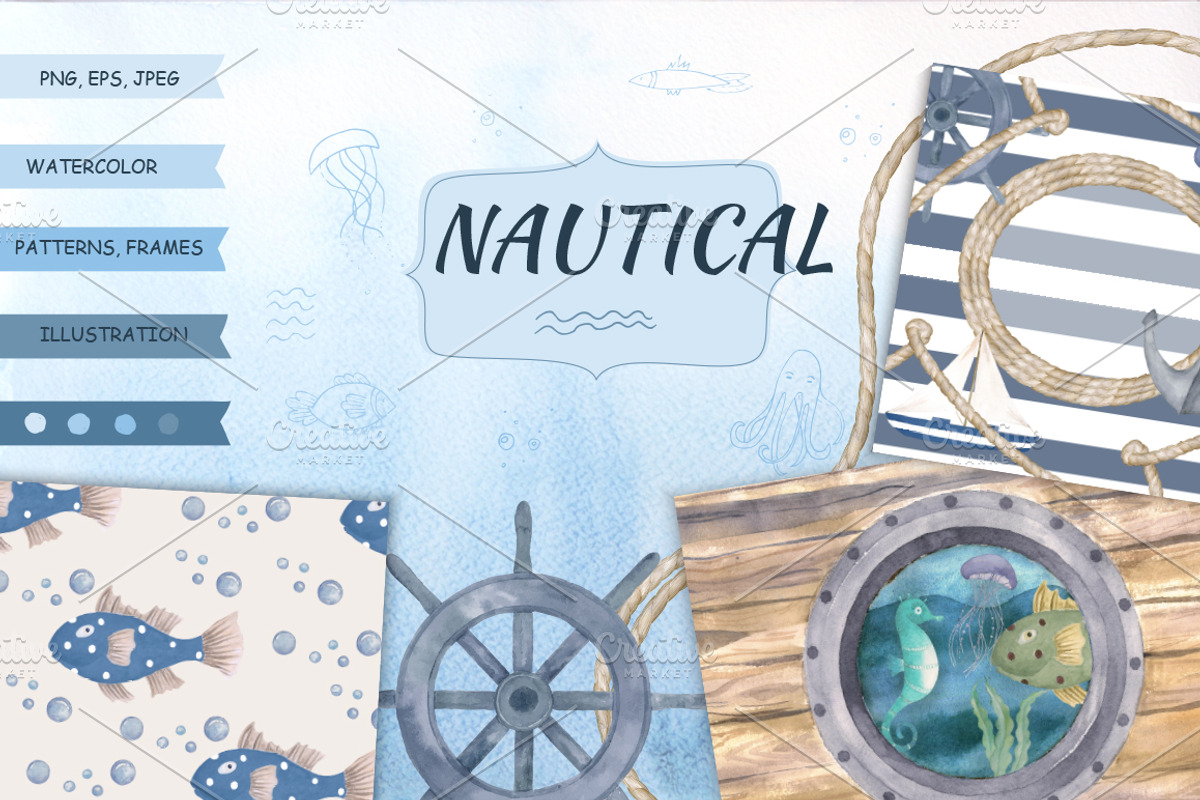 Nautical, an Object Illustration by Natikka Art (Photo 1 of 5)