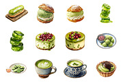 Japanese Deserts Clipart, an Illustration by Design Market (Thumbnail 2 of 3)