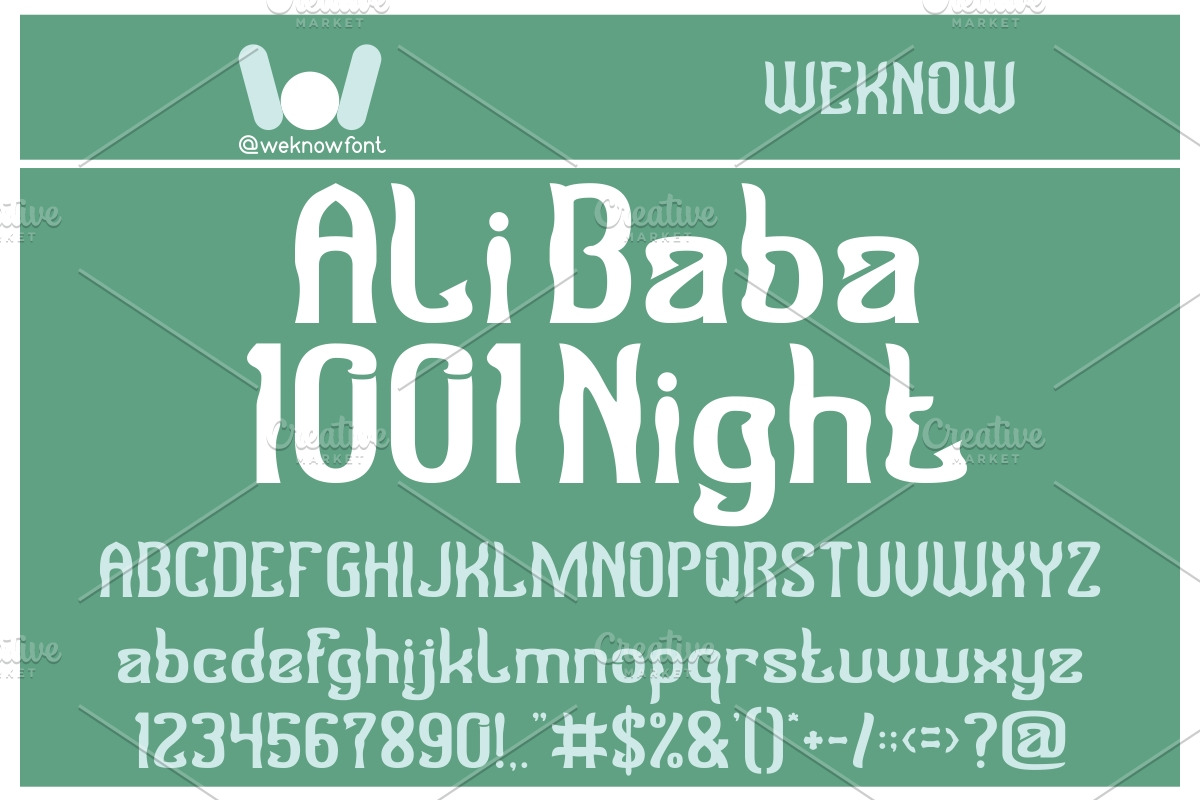 Patience Virtue font, a Font by weknow (Photo 4 of 6)