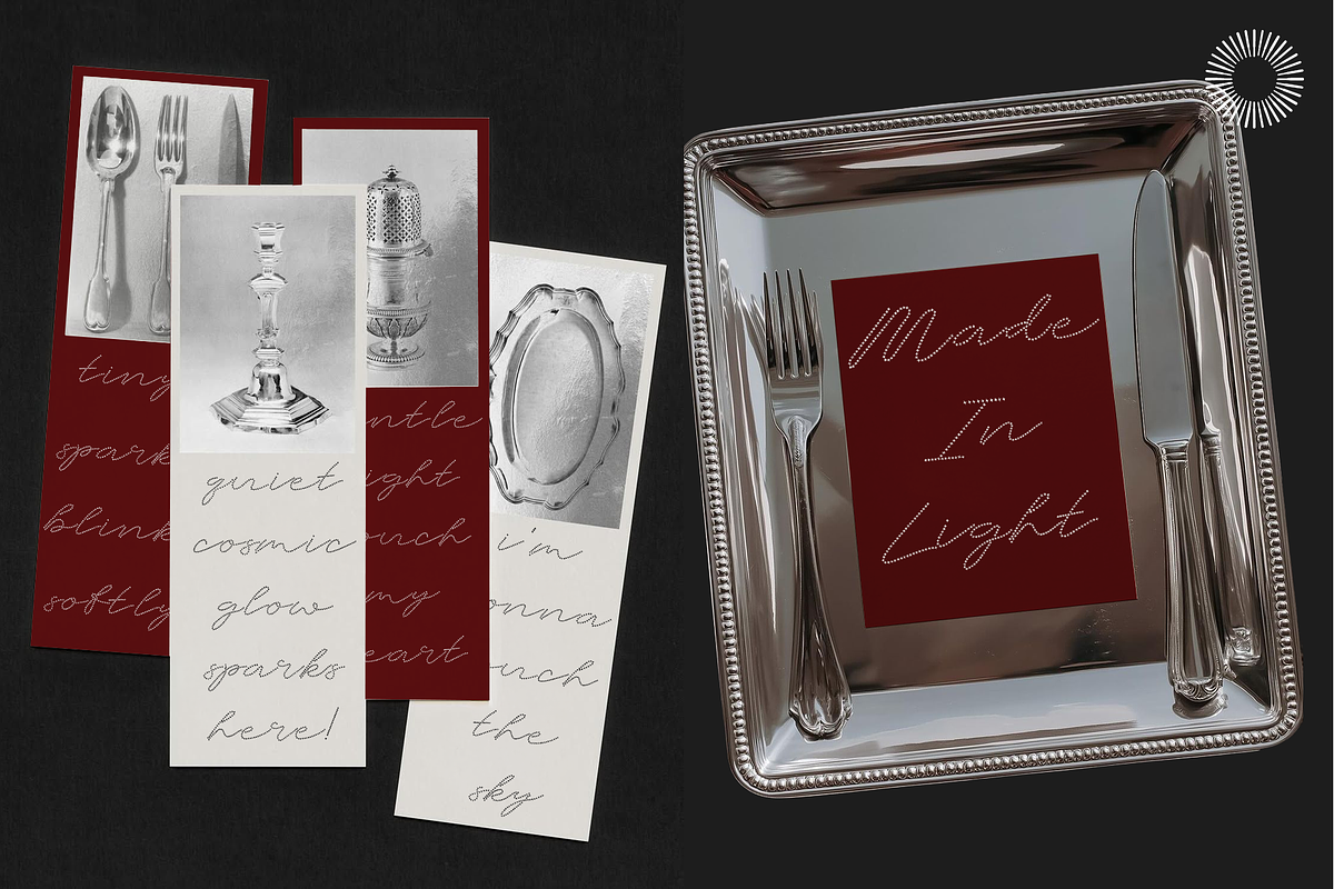 Starlight - Decorative display font, a Script Font by Setara Langit CreativeStd (Photo 2 of 12)