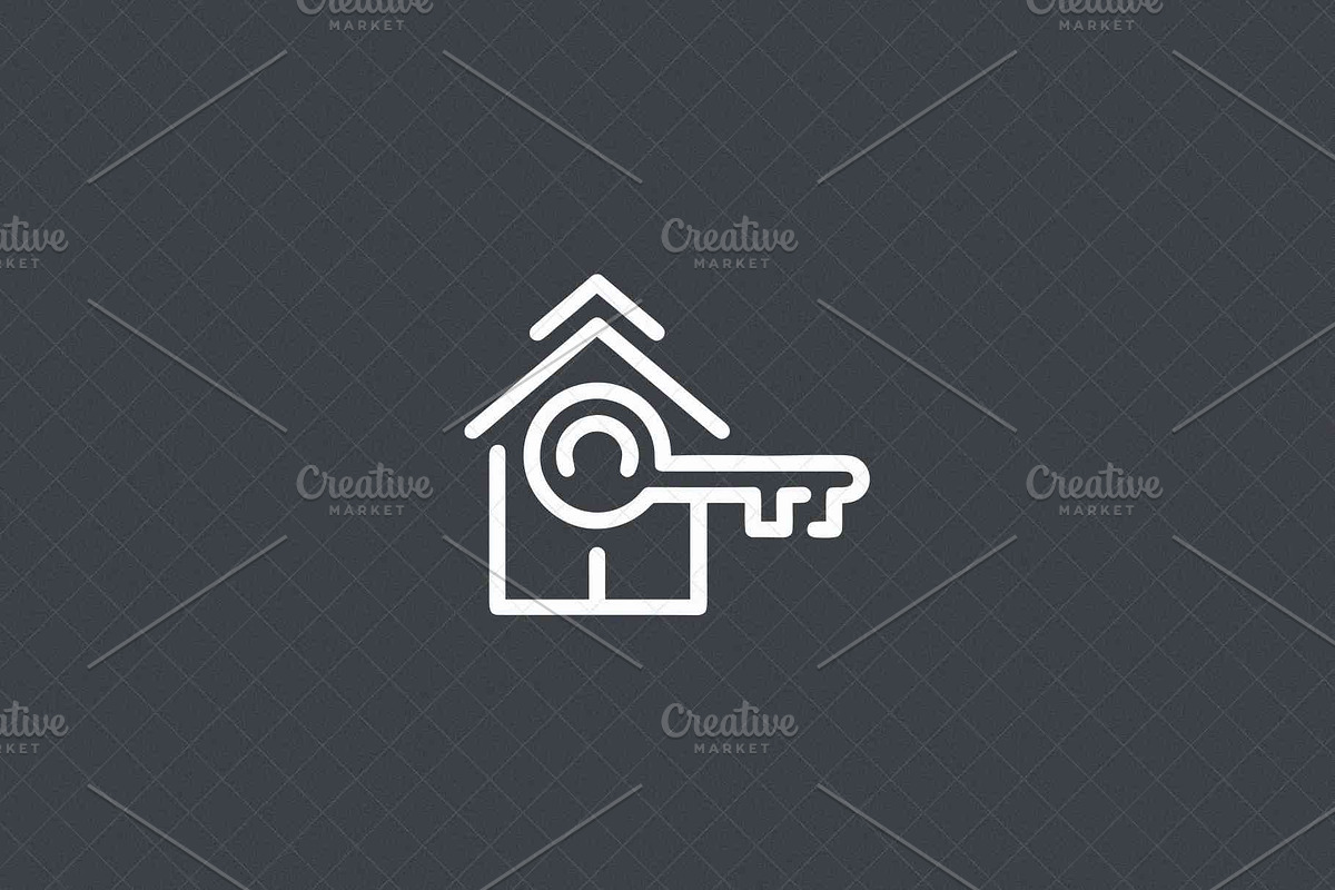 House Key Home Icon, an Object Illustration by Vectorium Studio (Photo 3 of 4)
