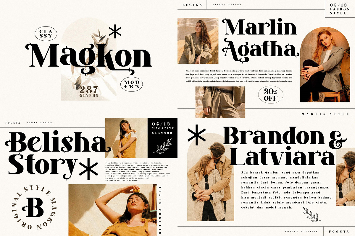 SALE! Mega Bundle 100+ Modern Font!, a Serif Font by Storytype Studio (Photo 45 of 111)