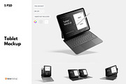 Ipad Pro Mockup Set V1, an iPad Mockup by DSNA Mockup (Thumbnail 1 of 6)