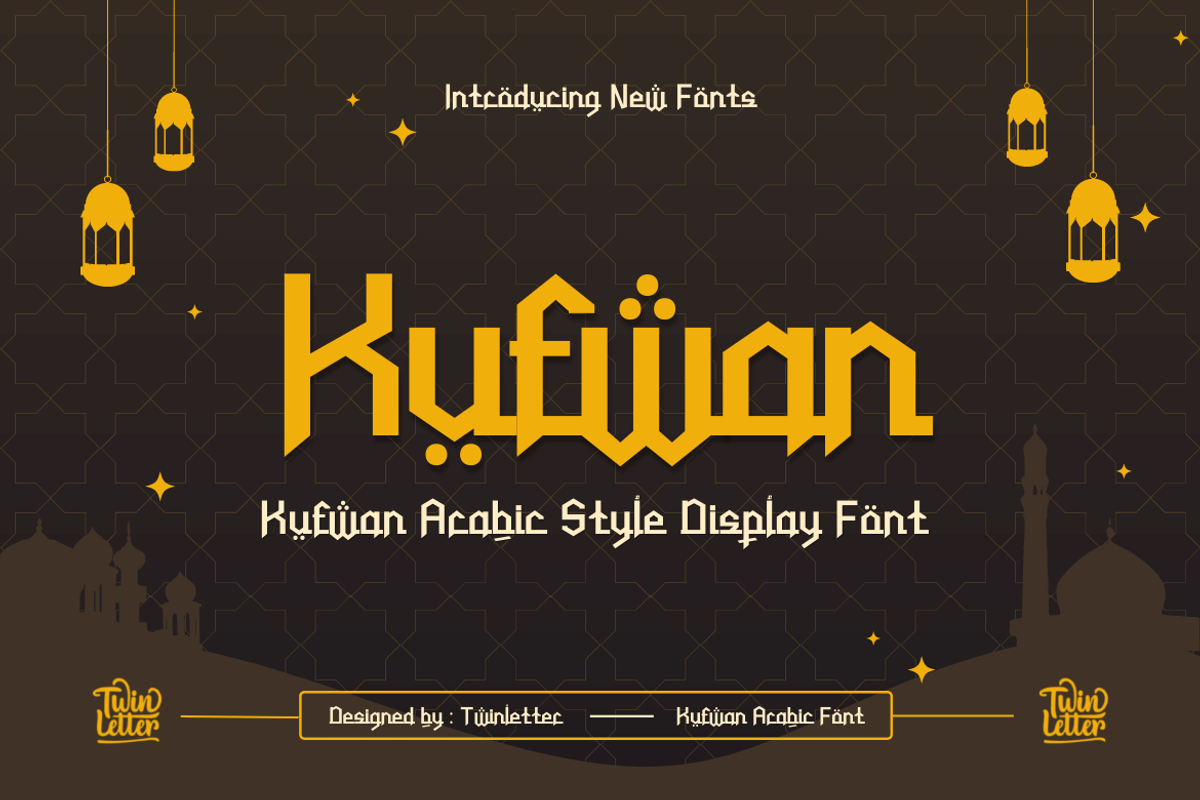 Kufwan, a Serif Font by twinstd (Photo 1 of 12)