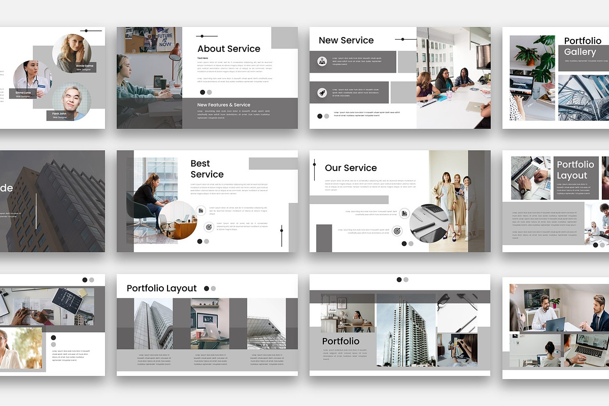 IMAGINARY - PowerPoint Template, a Presentation Template by kreatifreya