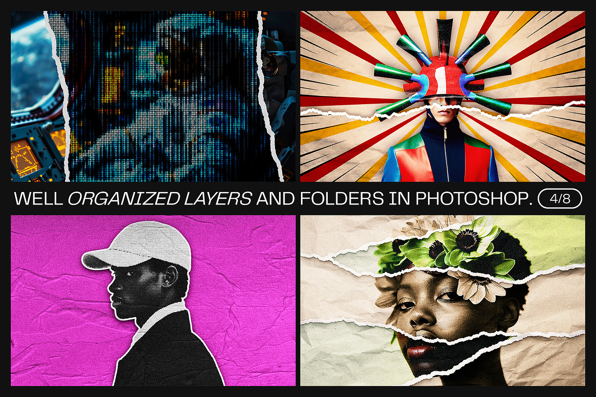 12 Photo Effect Templates, a Layer Style Add-On by iDoodle Studio (Photo 4 of 6)