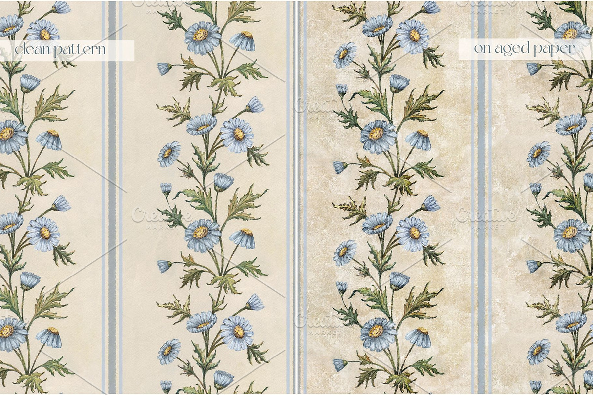 Old Herbarium Seamless Pattern, a Pattern Graphic by MouseGrey (Photo 8 of 8)