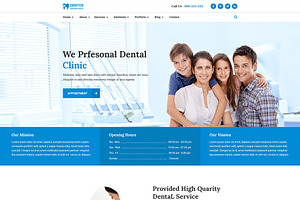 Dentos - Dental Clinic Html Template