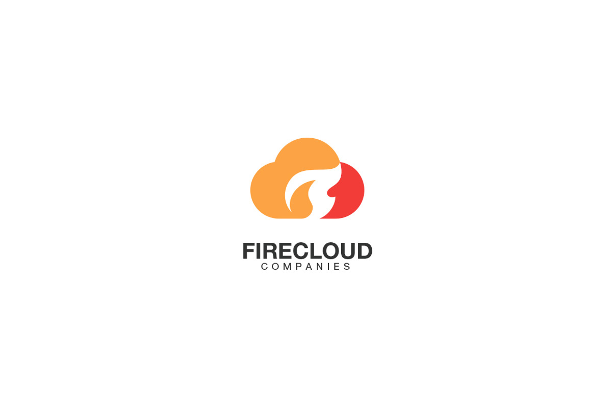 Fire Cloud Logo, a Branding & Logo Template by CAIRON CREATIVESTUDIO (Photo 1 of 5)