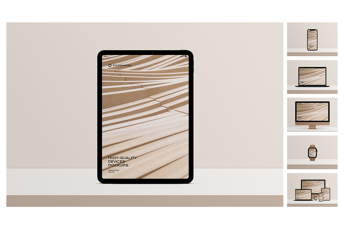 360 device mockup bundle iphone, a Device Mockup by FoundImages (Photo 15 of 84)