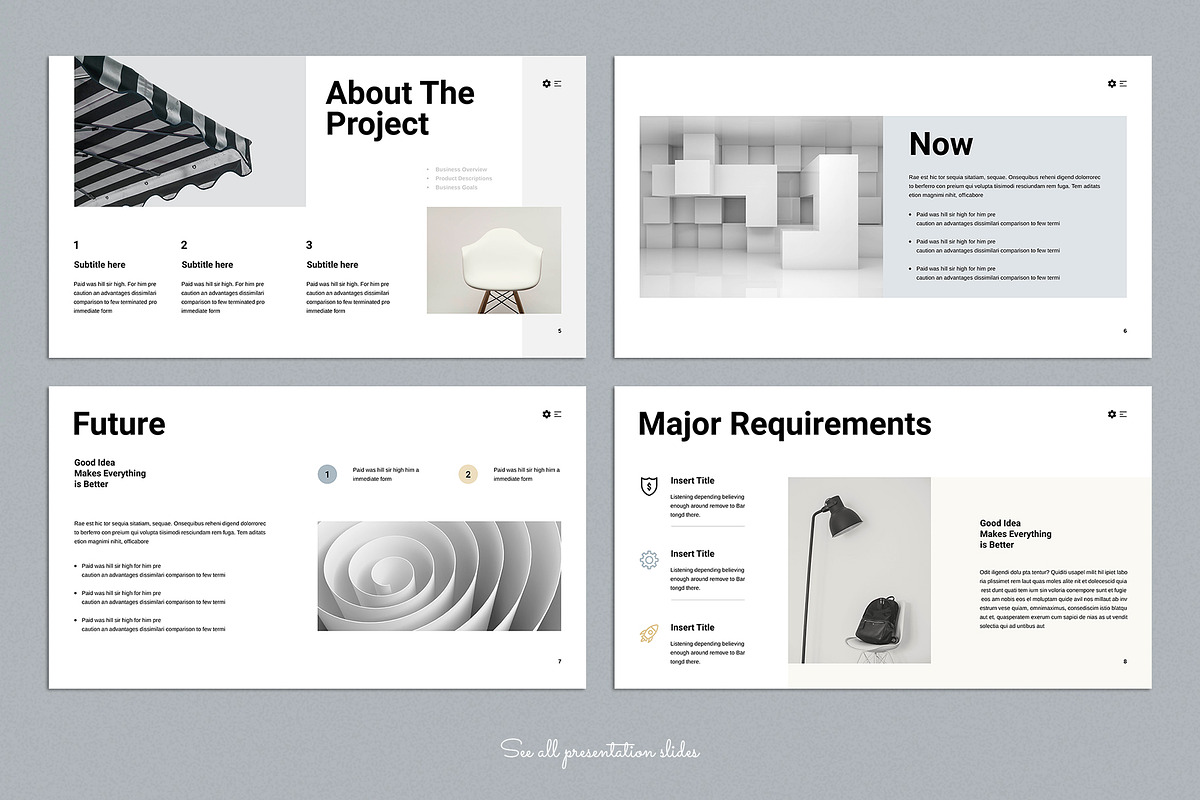 Project Proposal Presentation Layout, a Presentation Template by ...